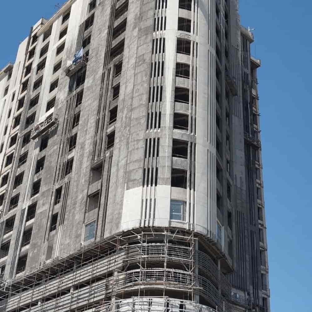 اجرای نمای ساختمان صبا کیانپارس اهواز