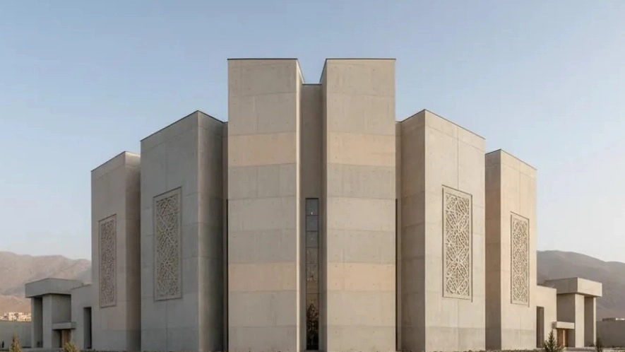 اجرای نمای سیمانی تالار در شیراز اجرای نمای سیمانی تالار در شیراز